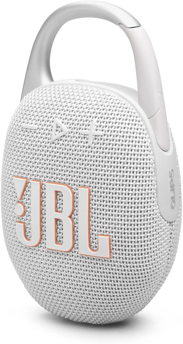 JBL Clip 5 - albastru - boxă portabilă Bluetooth cu sunet JBL Pro, bas profund și funcție Playtime Boost - rezistentă la apă și praf - 12 ore de funcționare