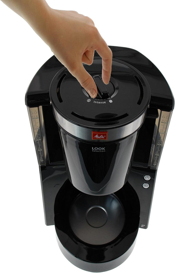Melitta Look Therm Selection - Espressor cu filtru - Cu termos - Anti-picurare - 8 cești - Negru (1011-12)