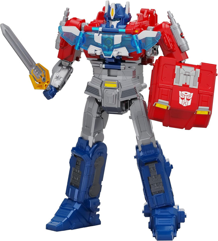 Transformers One Power Flip Optimus Prime (Orion Pax) figurină interactivă