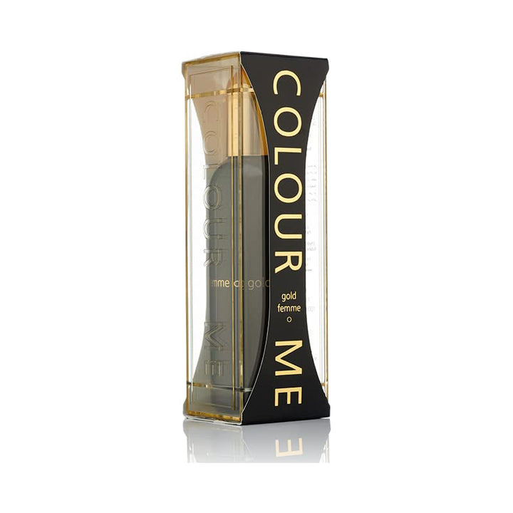 Parfum pentru femei COLOR ME Gold. 100 ml Apă de parfum. Parfum de lux - Parfum pentru femei, Parfumuri de lungă durată pentru femei de la Milton-Lloyd