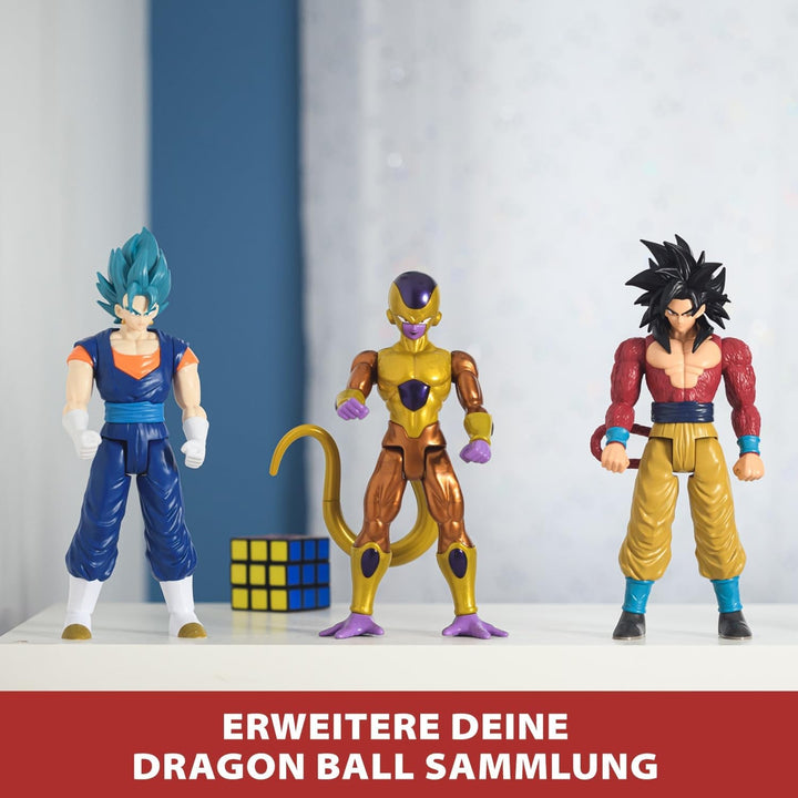 BANDAI - Dragon Ball Super - Golden Freezer - Limit Breaker Figure 30 Cm - Licența oficială Dragon Ball - Big Articulated Freezer Figure - Frieza Figure - Toy For Kids 4+ Years - 36733