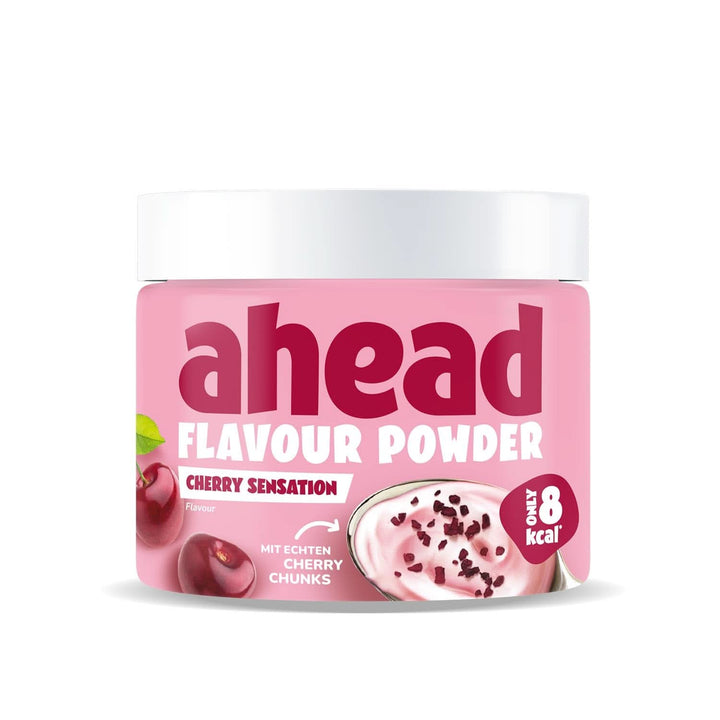 Ahead Flavour Powder, Căpșuni Ciocolată 250 grame, 83 porții