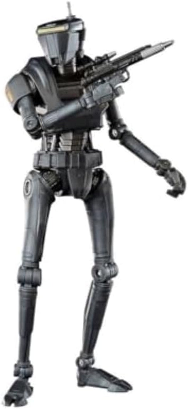 Star Wars Seria Neagră Noua Republică Security Droid, 15 Cm Figura mare Mandalorian, pentru copii 4+