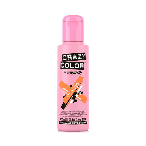 Renbow Semi-Permanent Hair Colour Vopsea portocalie 60-100 ml, 1 pachet (1 x 115 g) Vopsea pentru par Naty Shop Blondă 100 Ml (1 pachet)
