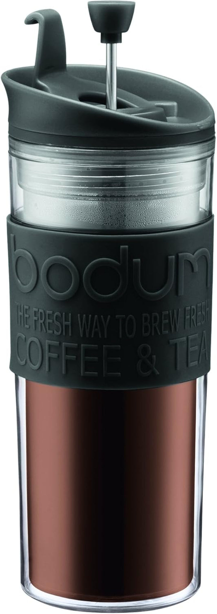 Bodum, Cafetieră cu presă de călătorie 0,45 litri, Negru