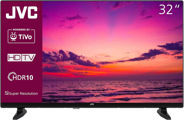 JVC Fernseher 32 Zoll Smart TV Powered by Tivo (Hd-Ready, HDR, Triple-Tuner, 6 Monate HD+ Inkl.) LT-32VH5355