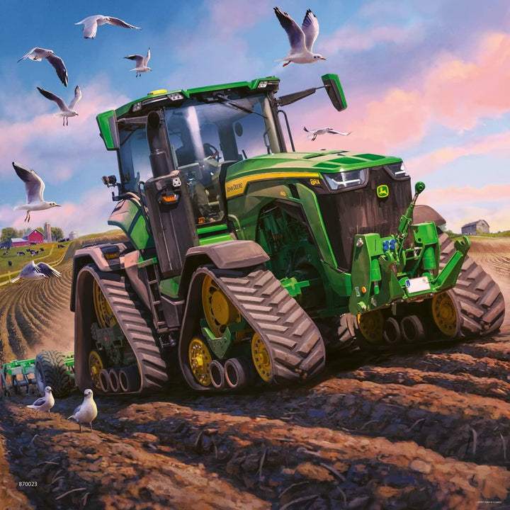 Ravensburger puzzle pentru copii 05173 - John Deere în acțiune - 3X49 piese puzzle pentru copii cu vârsta de 5 ani și peste