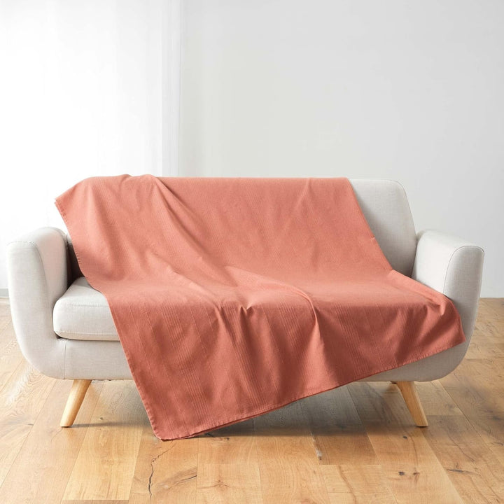 Douceur D'IntÃ©rieur, Kuscheldecke (220 X 240 Cm) Lucile Curry, Polycotton, Einfarbig