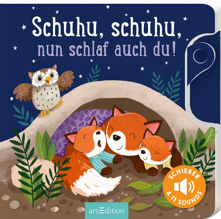 Shoo, shoo, acum și tu dormi!: Slider și 11 sunete | O carte inovatoare cu sunete de slider pentru cei mici cu vârsta de peste 18 luni Jucarii Bebe Naty Shop Carte