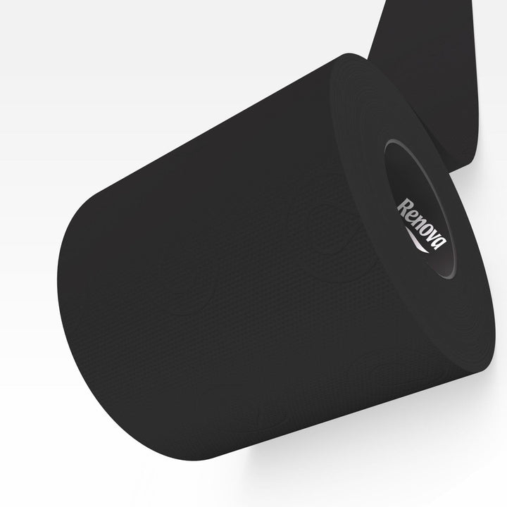 Hârtie igienică Renova Black Label de culoare neagră ( 6 role )