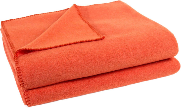 Pătură Zoeppritz în culoarea: Roșu, Fabricat din 65% Poliester, 35% Viscose, Dimensiune: 160X200 Cm, 103291-235-160X200 Paturi si Cuverturi Zoeppritz Since 1828 265 Papaya 160 X 200 Cm