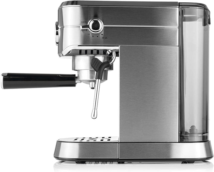 Beem Espresso Ultimate portafilter mașină din oțel inoxidabil în culoarea argint 20 bar, dimensiuni: 31.2Cm X 13.9Cm X 30.4Cm, 02032