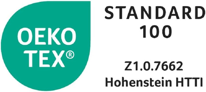 Badenia Trendline Pernă Comfort cu husă din bumbac, 40 X 80 cm, alb, certificată Oeko-Tex, produsă în conformitate cu standardul de calitate german