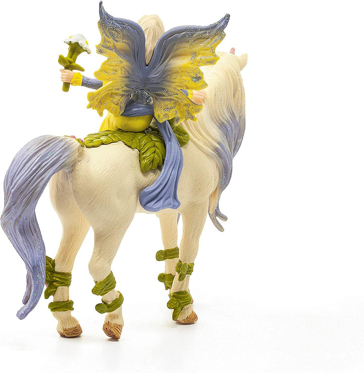 Schleich 70565 Sera cu unicorn înflorit, pentru copii cu vârsta cuprinsă între 5-12 ani, BAYALA - play figure