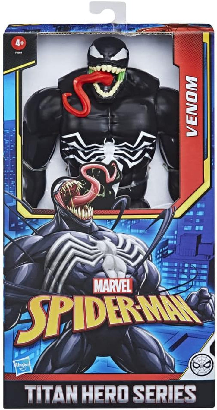 Hasbro Marvel Spider-Man Titan Hero Series Deluxe Venom Toy 30 Cm Action Figure, Jucării pentru copii de la 4 ani în sus