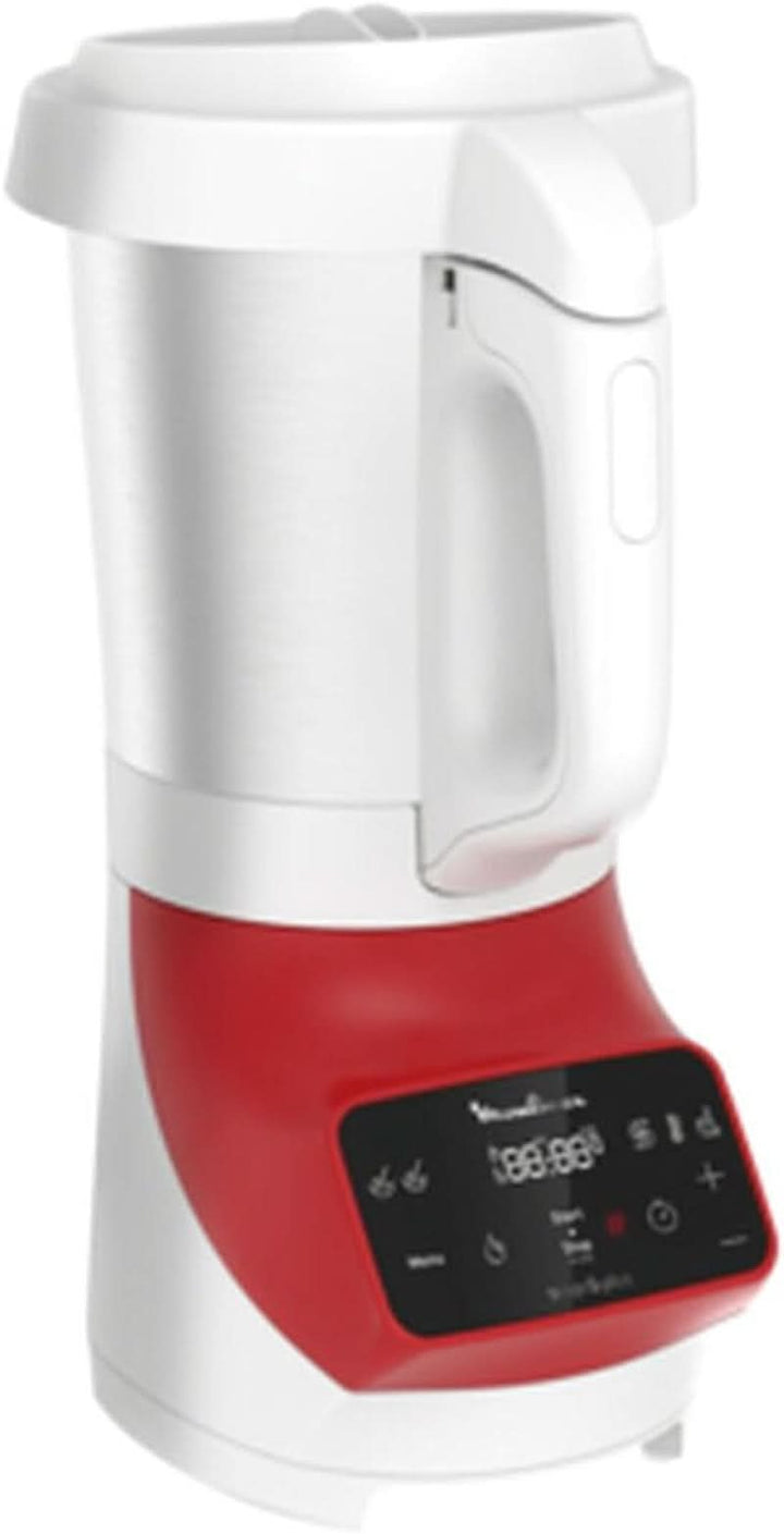 Soup&Plus LM924500 Standmixer, 1100 W, Schüssel 2 L, Edelstahlklingen, 3 Automatische Programme, Manueller Modus, Perfektes Mixen, Suppen, Smoothies, Eussies, Made in France, Soup&Plus