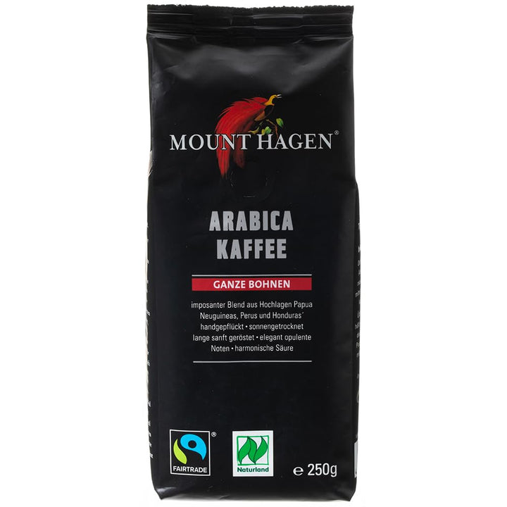 Bio FT Naturland Röstkaffee Arabica, 250G Ganze Bohne