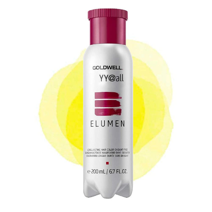 Goldwell Elumen Colour roșu pur RR@all 200ml Vopsea pentru par Naty Shop Galben pur Yyall 200 Ml (1 pachet)