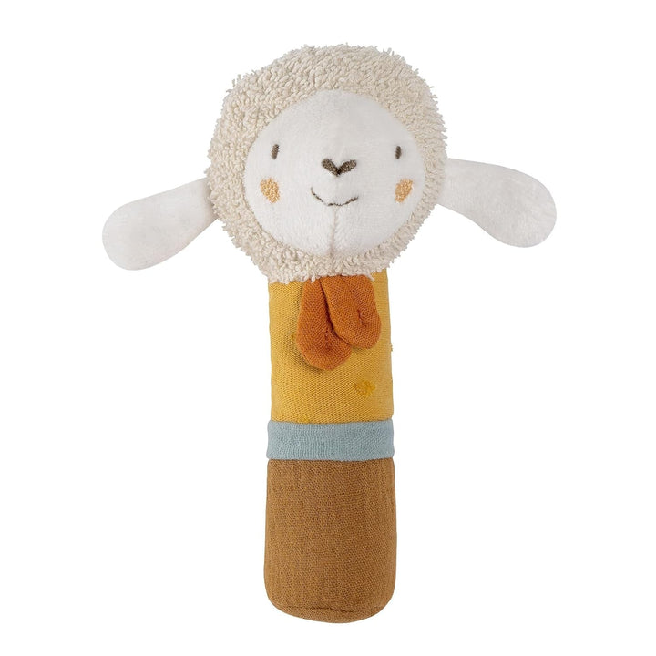 Fehn stick de prindere jucărie otter - jucărie de prindere jucărie de prindere pentru zăngănit, scârțâit, simțire și joc - un companion loial pentru bebeluși și copii mici de la 0+ luni Jucarii Bebe Naty Shop Natura oilor