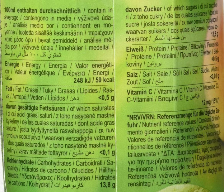 Rauch Happy Day Mango | Băutură rafinată cu fructul pasiunii | O mulțime de vitamina C | 6 x 1 litru, Tetra Prisma