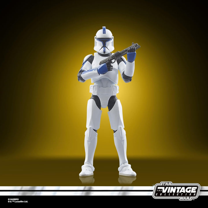 Star Wars the Vintage Collection Clone Trooper Lieutenant (Teth), Star Wars: Ahsoka Action Figure, 9.5 cm