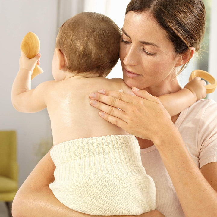 WELEDA Organic Baby Calendula Care Cream Body & Face 30ml - Cremă de față / cremă de piele pentru cosmetică naturală cu ulei de susan și lanolină pentru îngrijirea pielii uscate. Cremă hidratantă de îngrijire pentru bebeluși și copii