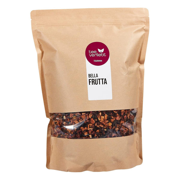 Teeverliebt - Ceai de fructe vrac Bella Frutta 1000 G I Amestec de ceai cu aromă acidulată, proaspătă și dulce în același timp I 1 kg