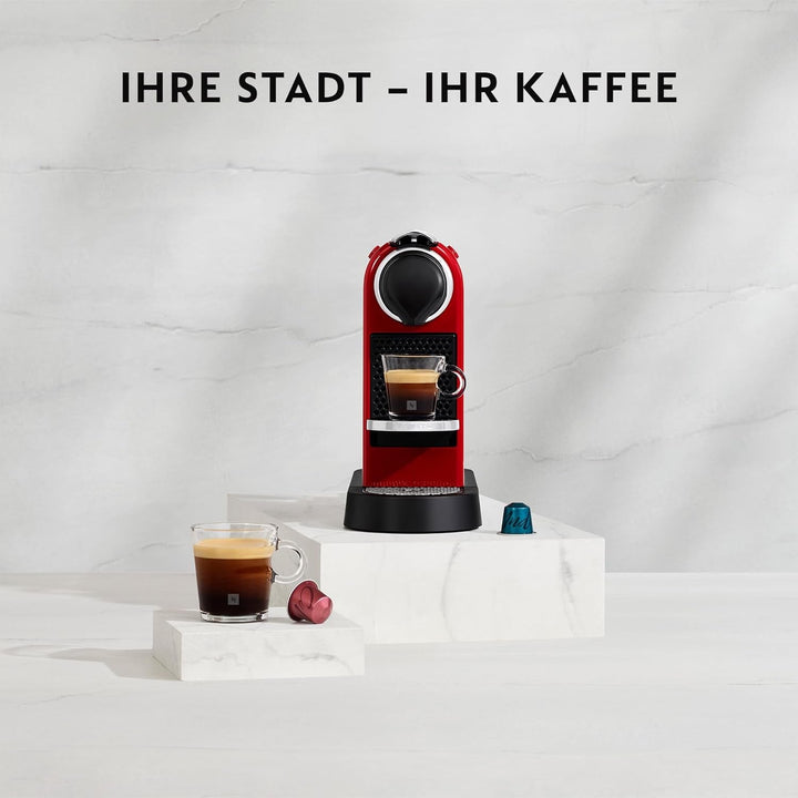 Espressor Nespresso Krups Citiz, Espressor independent, Oprire automată, Rezervor de apă de 1 litru, 1260 wați, Argintiu, XN741B