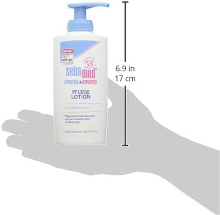 Sebamed Baby and Child Care Lotion with Panthenol, 2-pack, 2 x 200 ml, îngrijește delicat pielea delicată a copiilor, de asemenea pentru pielea uscată și iritații
