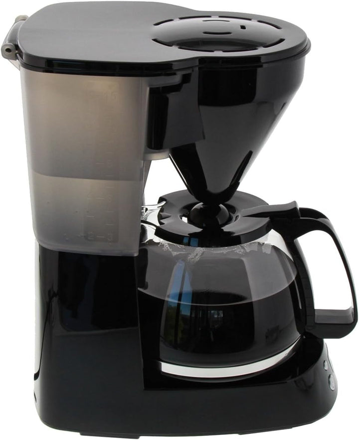 Melitta Easy Timer - Cafetieră cu filtru - Cu ulcior din sticlă - Funcție temporizator - Stop picurare - 10 cești - Negru (1010-14)