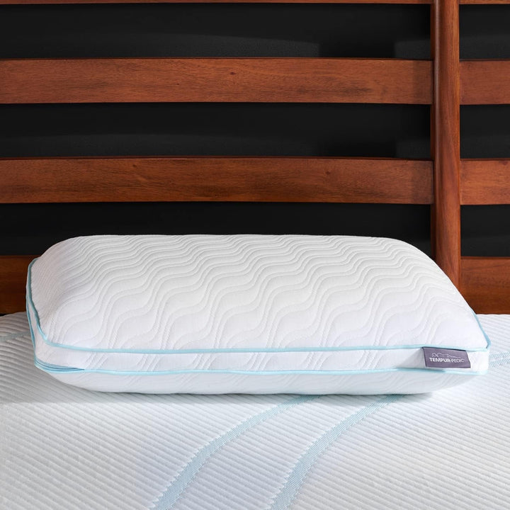 TEMPUR-PEDIC Pernă Tempur-Cloud Prohi, spumă cu memorie, alb/grădină opulentă, King