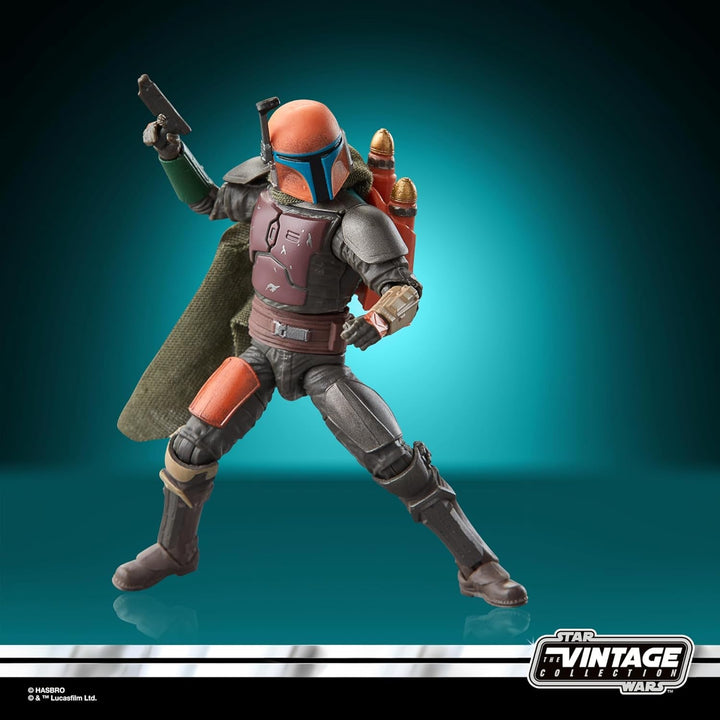 Star Wars Colecția Vintage Mandalorian Judge, Figura de acțiune Mandalorian, Scară 9.5 Cm
