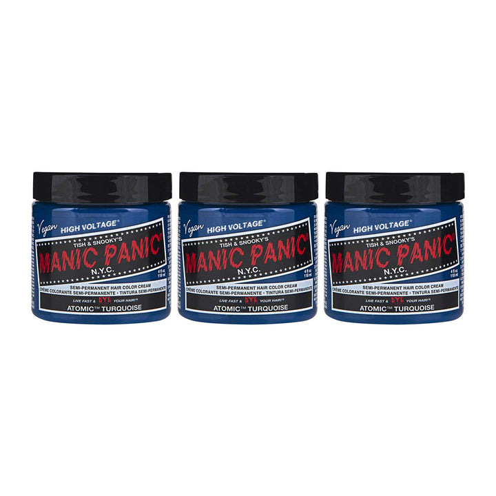 Manic Panic Electric Lizard Classic Cream, vegan, fără cruzime, vopsea de păr verde semipermanentă 118ml