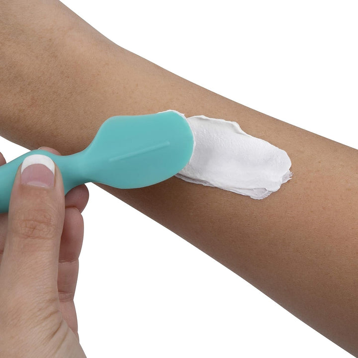 Aplicator de cremă pentru scutece Nuby - Spatulă pentru cremă împotriva erupțiilor cutanate | inclusiv cutie de călătorie | potrivit de la naștere