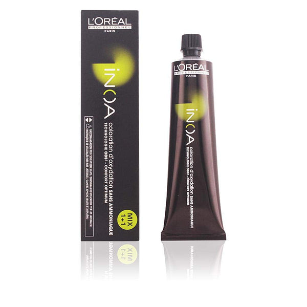 L'Oréal Professionnel INOA Colorație oxidativă fără amoniac 4 maro mediu, 1 pachet, (1x 60 ml) Vopsea pentru par Naty Shop Maro mediu 60 Ml (1 pachet)