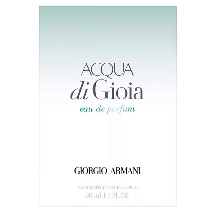 Giorgio Armani Acqua Di Gioia Femeie, Femeie/Femeie, Apa de Parfum, Vaporizator/Spray, 50 Ml