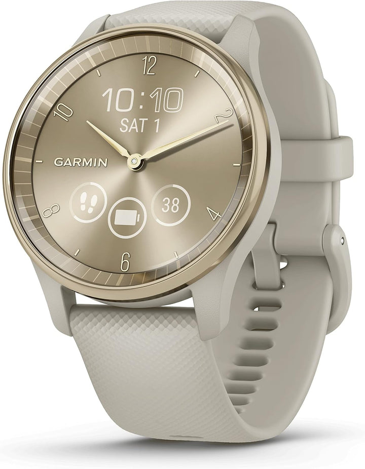 Garmin vÃvomove Sport - Smartwatch cu mâini analogice și ecran tactil. - și funcții de sănătate, notificări de pe smartphone și până la 5 zile de autonomie
