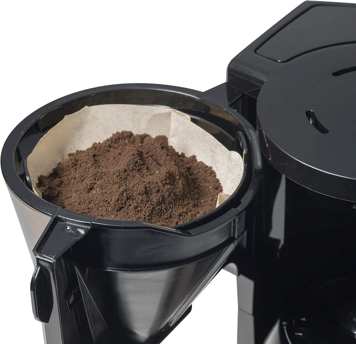 Bestron Espressor cu filtru pentru 8 cești de cafea, Espressor cu termos de 1 litru, Include filtru permanent și oprire automată, 900 W, Culoare: Cupru