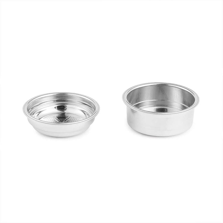 Espressor Russell Hobbs [Portafiltru] Distinction Oțel Inoxidabil Titan (15 bar, inserție pentru 1 și 2 căni, tampoane ESE, dozare automată și opțiune manuală, duză de abur pentru apă fierbinte și spumă de lapte) 26452-56