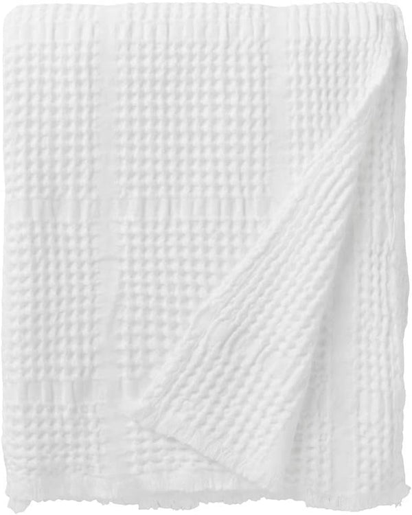 Pătură monocoloră din jacquard, bumbac, Yogi, 130 X 170 cm
