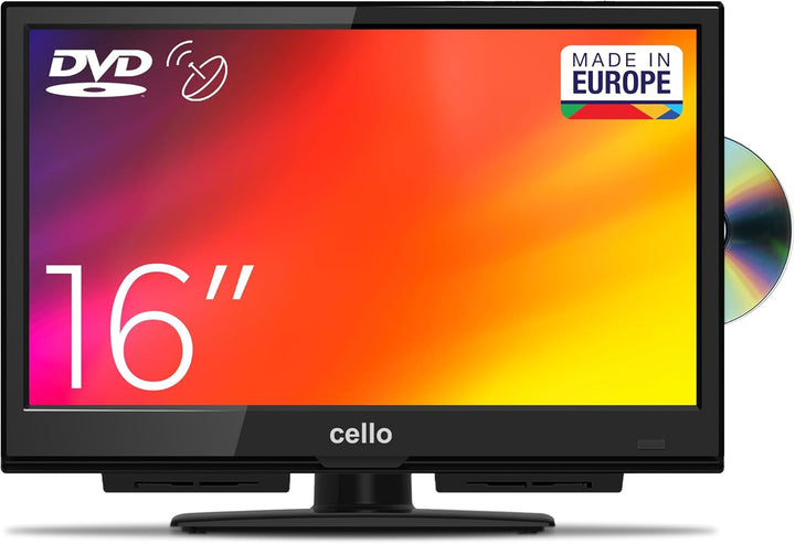 Cello C2224WSH 22" Zoll Full HD SMART Rahmenloser TV Triple Tuner (DVB-C/-S2/-T2) Bluetooth Webos by LG Pitch Perfect Lautsprecher Disney+ Netflix Kleine Räume [2024]