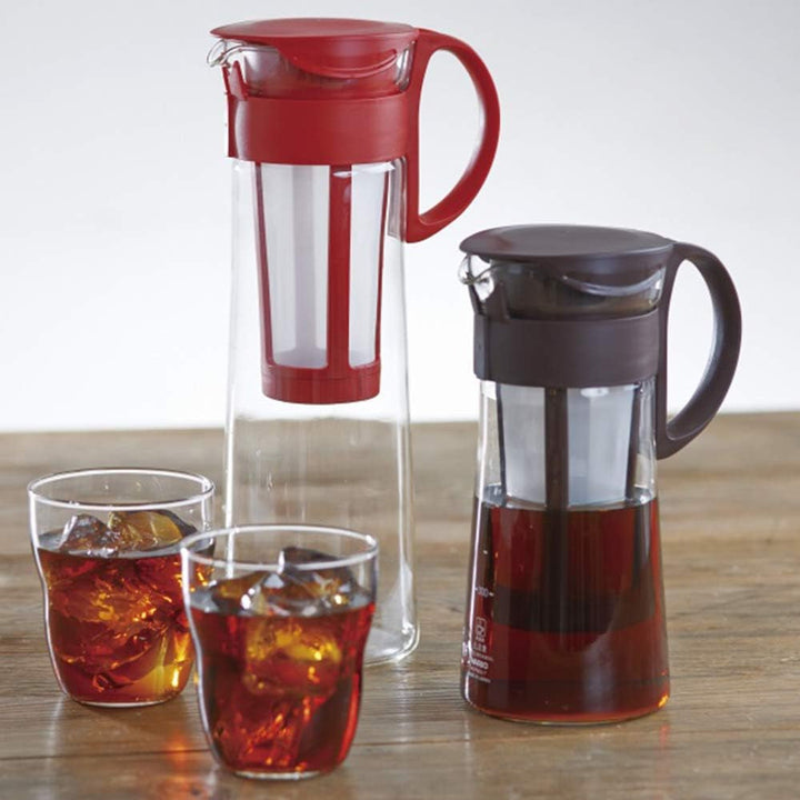 Cafetieră cu gheață și Cold Brew Mizudashi, 600 ml, maro
