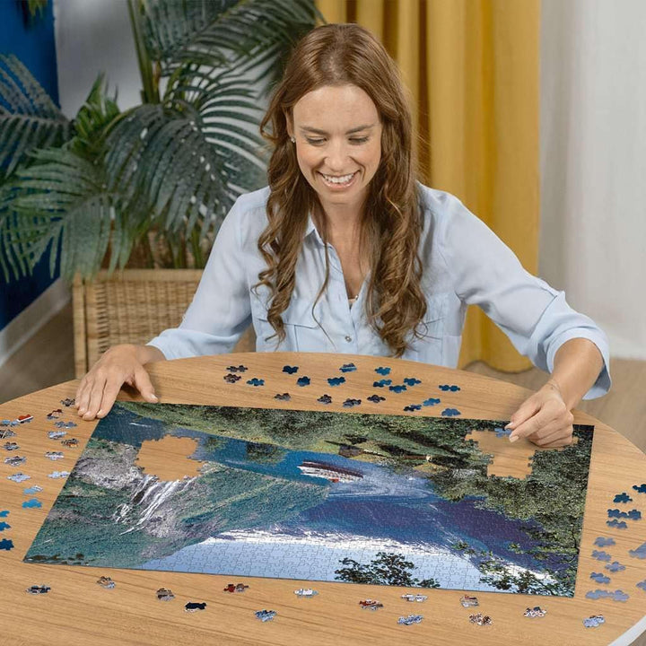 Ravensburger Puzzle 12000475 - Norwegian Fjord - Puzzle de 1000 de piese pentru adulți și copii de la 14 ani, puzzle cu peisaj norvegian