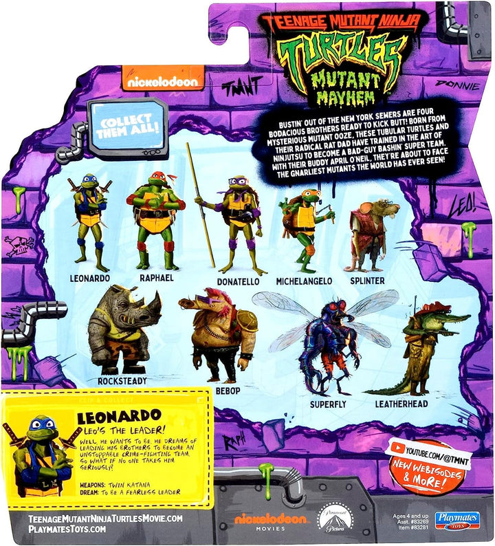 TEENAGE MUTANT NINJA Turtles - Leonardo Figura de bază