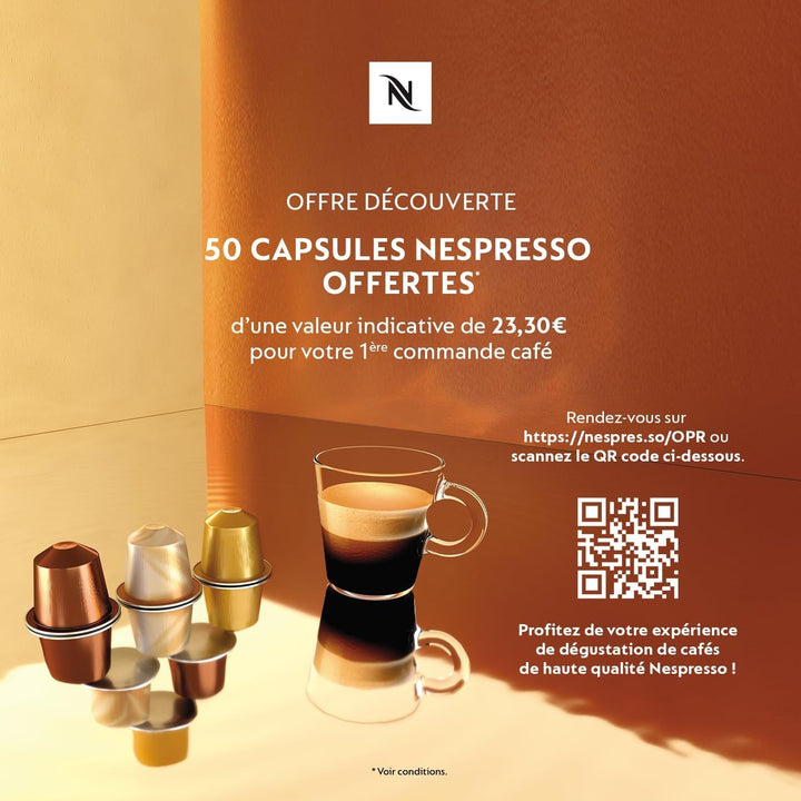 Espressor Krups Nespresso Inissia, Roșu, Espressor pentru capsule de cafea YY5506FD