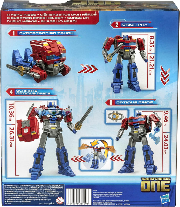 Transformers One Power Flip Optimus Prime (Orion Pax) figurină interactivă
