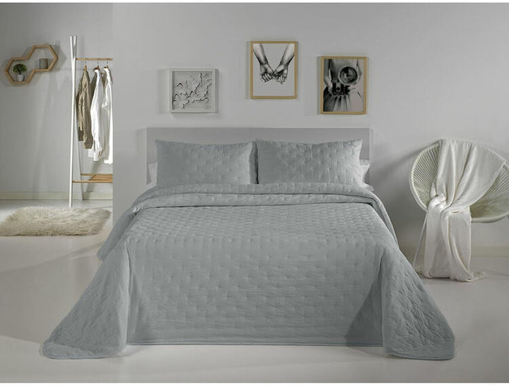 Pierre Cardin - Bouti Dots - Pat 180 Cm - Culoare Gri C5 Plapumi si pilote Naty Shop Gri, C5 Cama 180 Cm