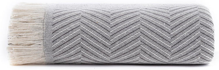 Todocama Mehrzweck-Tagesdecke, Tagesdecke, Ãœberwurf FÃ¼r Bett, SofaÃ¼berwurf, Jarapas, FischgrÃ¤tenmuster (230 X 260 Cm, Sandbeige).