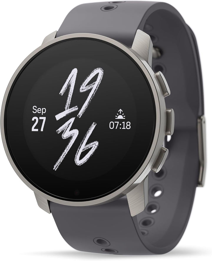 Ceas multisport SUUNTO 9 Peak Pro - Smartwatch robust în aer liber, ecran din sticlă de safir și 100 m rezistent la apă, ușor și subțire, GPS precis, durată lungă de viață a bateriei, măsurare a ritmului cardiac la încheietură