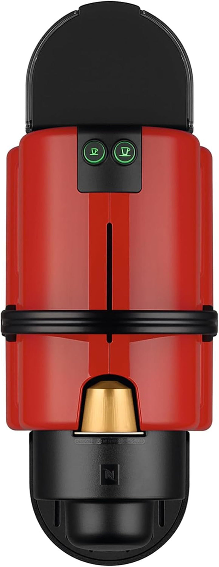 Espressor Krups Nespresso Inissia, Roșu, Espressor pentru capsule de cafea YY5506FD